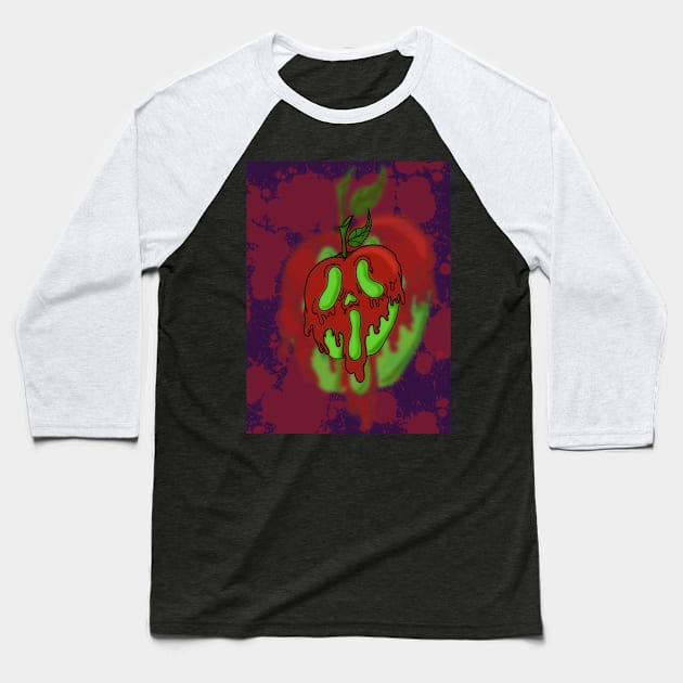 Poison ghost Baseball T-Shirt by Pndaartz